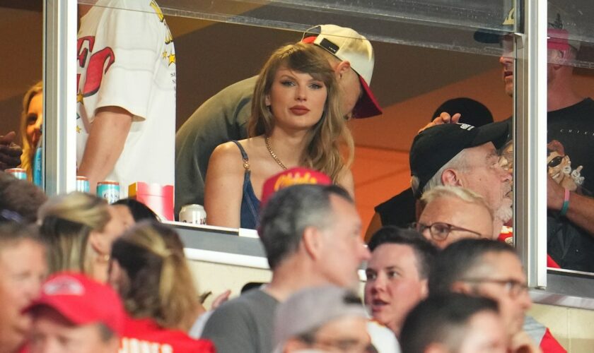 Taylor Swift sits separate from Brittany Mahomes at Chiefs game amid Trump support controversy