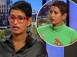 BBC Breakfast's Naga Munchetty branded an 'idiot' by producer after life-threatening blunder - as she sheepishly admits 'it's really bad'