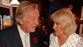 Queen Camilla reunites with ex Andrew Parker Bowles for launch Of Tom Parker Bowles’s Cooking & The Crown