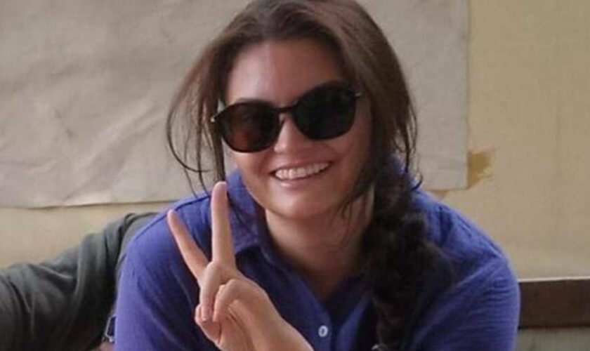 The woman who died has been named as Aysenur Ezgi Eyg. Pic: X/@hzomlot