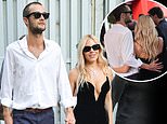 Sienna Miller, 42, puts on a loved-up display with her boyfriend Oli Green, 27, as the actress stuns with another racy 'Siennaissance' look at the Venice Film Festival