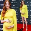 Karen Gillan is pregnant! Actress is expecting her first child with husband Nick Kocher as she debuts growing bump at The Life of Chuck Premiere