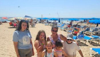 Mum-of-five takes kids to Benidorm as schools return saying 'I'll fight any fine'