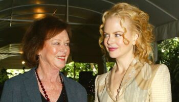 Nicole Kidman and her mother Janelle in 2004. Pic: AP