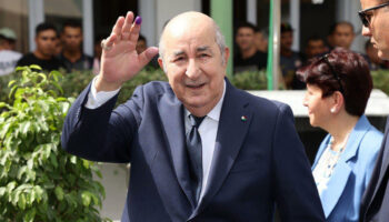 Le président algérien Abdelmadjid Tebboune réélu au terme d'un scrutin sans suspense