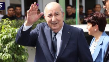 Tebboune als algerischer Präsident wiedergewählt