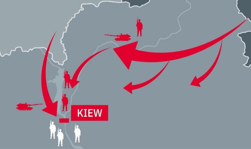 "Militärische Spezialoperation": Wie Russland die frühe Schicksalsschlacht um Kiew verlor