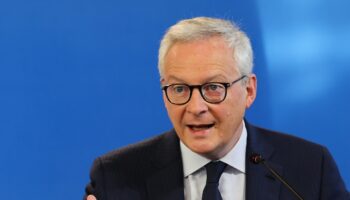 Le ministre de l'Economie et des Finances, Bruno Le Maire, a présenté les grandes lignes du budget 2024, à Bercy, mercredi 27 septembre 2023.