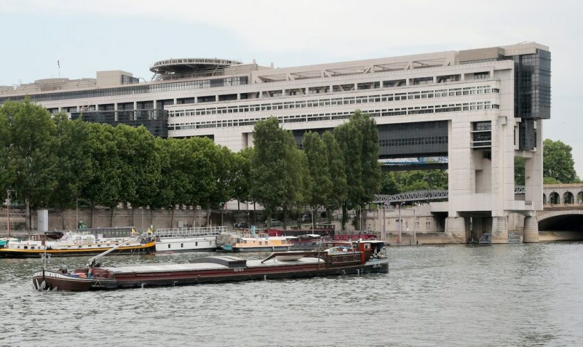 Le ministère de l'Economie et des Finances à Bercy