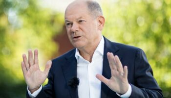 „An uns wird es nicht liegen, falls es nicht klappt“, stellt Scholz vorab klar