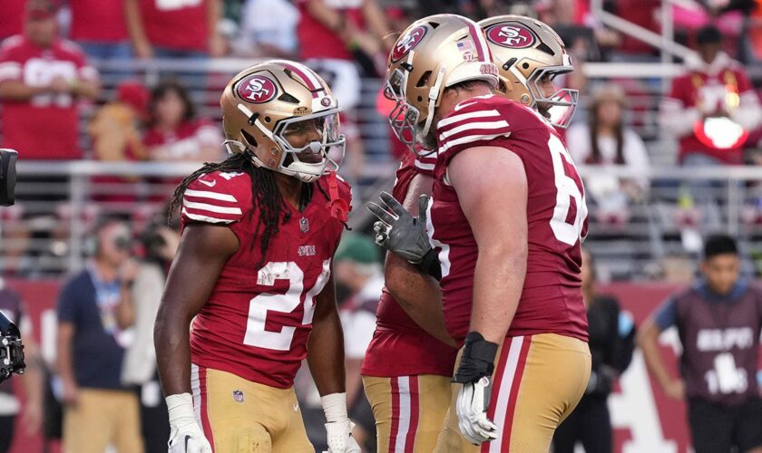 49ers beat Jets as Jordan Mason steps up in place of injured Christian McCaffrey