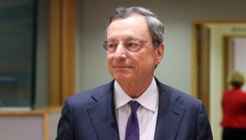 Le président de la Banque centrale européenne Mario Draghi, le 8 juillet 2019 à Bruxelles