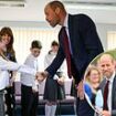 Prince William reveals he's learning Welsh on Duolingo as he greets young girl who won an award for reciting a poem in the language