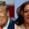 Combo photo de Donald Trump et Kamala Harris, créé le 6 septembre 2024