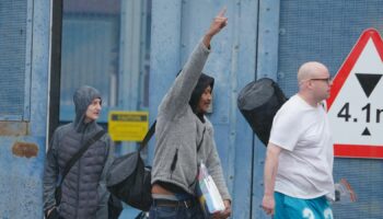 People seen outside HM Prison Liverpool. Around 1,700 inmates are expected to be let out early in an attempt to ease overcrowding in prisons. Picture date: Tuesday September 10, 2024. PA Photo. See PA story POLITICS Prisons. Photo credit should read: Peter Byrne/PA Wire