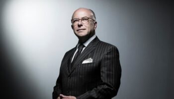 Former French Prime Minister Benard Cazeneuve poses during a photo session in Paris, on June 25, 2018. (Photo by JOEL SAGET / AFP)