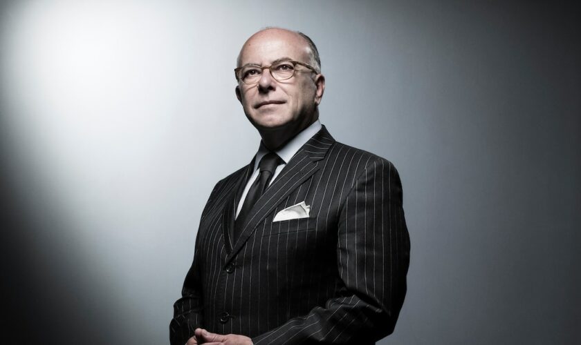 Former French Prime Minister Benard Cazeneuve poses during a photo session in Paris, on June 25, 2018. (Photo by JOEL SAGET / AFP)