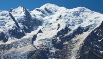 The climbers were found dead on the French side of Mont Blanc. File pic