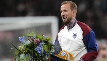 A closer look at Harry Kane’s England record after striker celebrates 100th cap