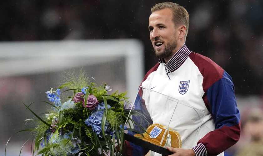 A closer look at Harry Kane’s England record after striker celebrates 100th cap