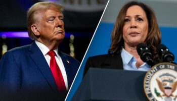 Trump, Harris shake hands in show of unity at Ground Zero for 9/11 commemoration