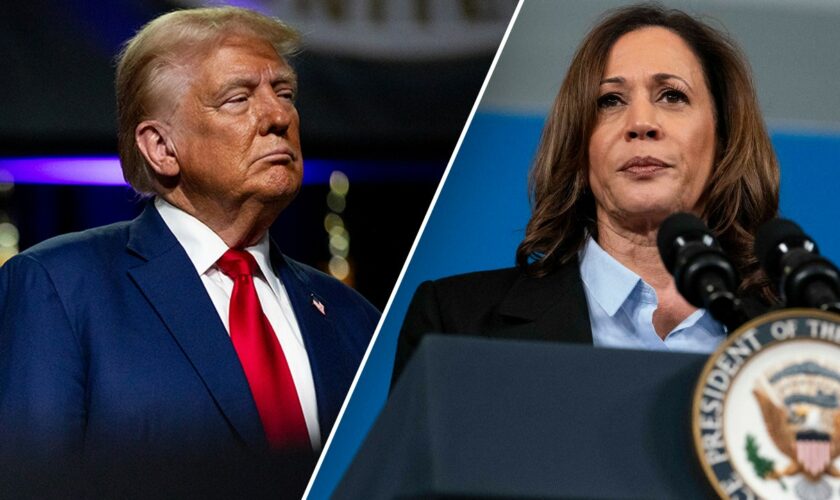 Trump, Harris shake hands in show of unity at Ground Zero for 9/11 commemoration