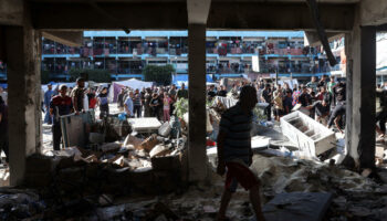 Gaza : 14 morts dans une frappe israélienne sur une école, selon la Défense civile