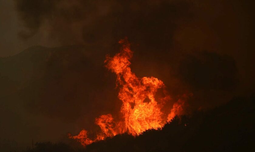 Suspected California arsonist arrested for starting Line Fire that has burned thousands of acres: authorities