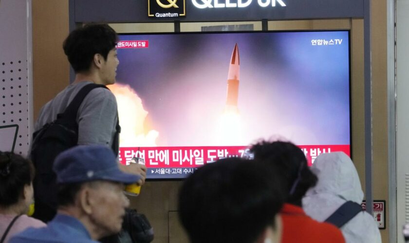 Koreanische Halbinsel: Nordkorea feuert ballistische Kurzstreckenraketen Richtung Meer ab