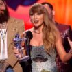 Taylor Swift gushes over Travis Kelce during MTV VMAs acceptance speech: ‘My boyfriend’