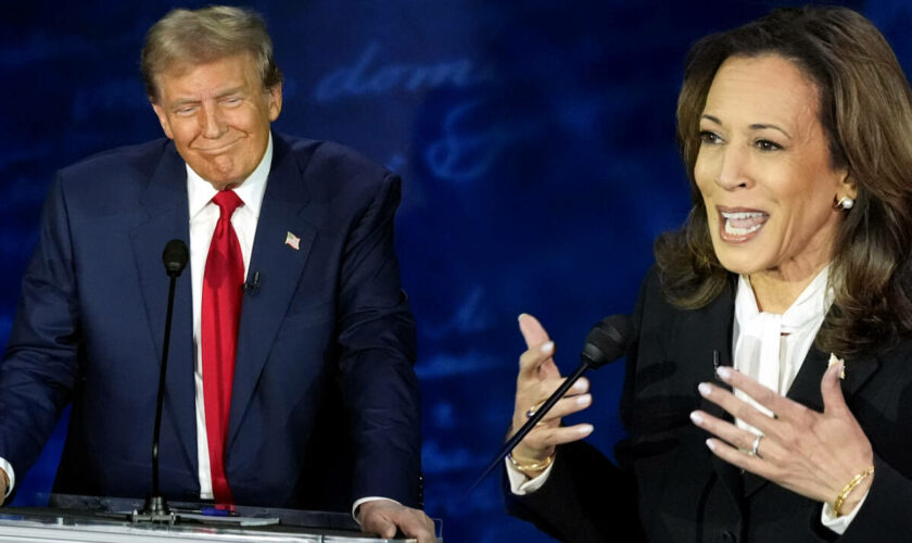 Contre-attaques mordantes, position surplombante… On décrypte la stratégie de Kamala Harris face à Donald Trump