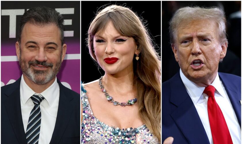 Jimmy Kimmel ridicules Trump over reaction to Taylor Swift’s Harris endorsement