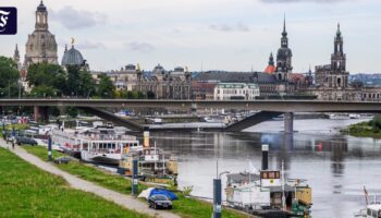 Dresden: Teilabriss der Carolabrücke gestartet