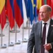 Le chancelier allemand Olaf Scholz participe à un sommet européen à Bruxelles le 27 juin 2024