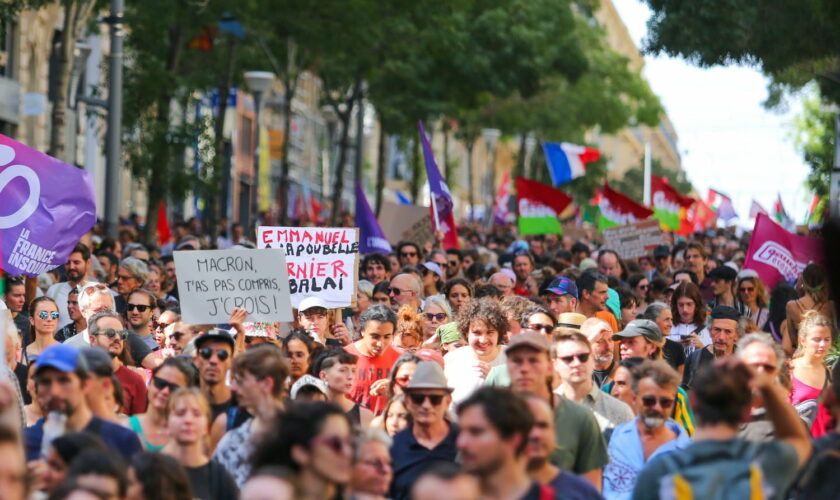 Manifestation du 21 septembre : plusieurs organisations dénoncent l'arrivée de Michel Barnier à Matignon