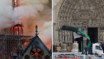 Notre Dame Cathedral receives its iconic bells 5 years after fire