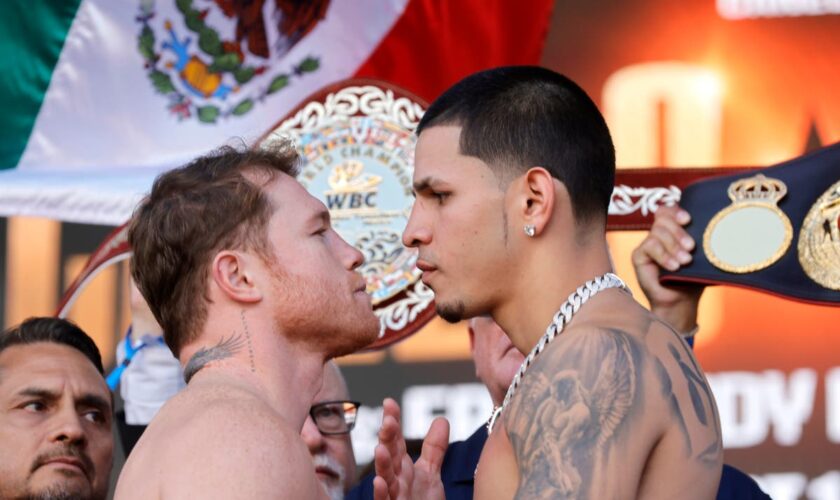 Canelo vs Berlanga LIVE: Boxing superstar defends unified titles against unbeaten challenger