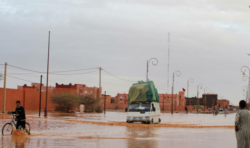 Maroc : 11 morts et 9 disparus après des inondations «exceptionnelles» dans le sud du pays