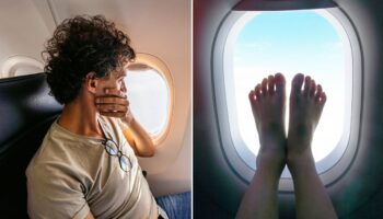 Airline passengers could be removed from flights for going barefoot: Etiquette expert weighs in