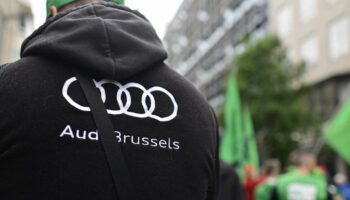 À Bruxelles, les syndicats manifestent pour soutenir les travailleurs d’Audi