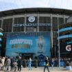 Soccer Football - Premier League - Manchester City v Brentford - Etihad Stadium, Manchester, Britain - September 14, 2024 General view outside the stadium before the match REUTERS/Phil Noble EDITORIAL USE ONLY. NO USE WITH UNAUTHORIZED AUDIO, VIDEO, DATA, FIXTURE LISTS, CLUB/LEAGUE LOGOS OR 'LIVE' SERVICES. ONLINE IN-MATCH USE LIMITED TO 120 IMAGES, NO VIDEO EMULATION. NO USE IN BETTING, GAMES OR SINGLE CLUB/LEAGUE/PLAYER PUBLICATIONS. PLEASE CONTACT YOUR ACCOUNT REPRESENTATIVE FOR FURTHER DETAI