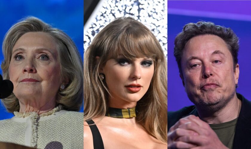 Hillary Clinton condemns Elon Musk’s ‘creepy’ message to Taylor Swift: ‘Another way of saying rape’