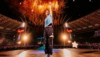 Coldplay’s Music of the Spheres world tour is record-breaking. Pic: Anna Lee, 2024