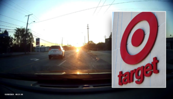 Dashcam video captures 8-year-old Ohio girl driving family SUV on Target run