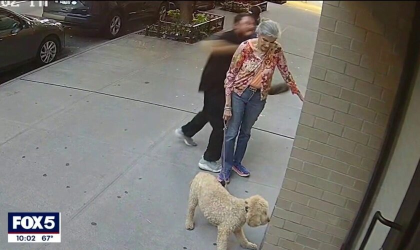 NYC woman, 81, walking dog feels 'lucky' to be alive after video shows man brutally punching her in the face