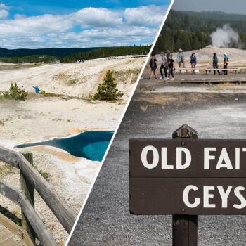 Yellowstone hiker airlifted to hospital with third-degree burns after walking off-trail near Old Faithful