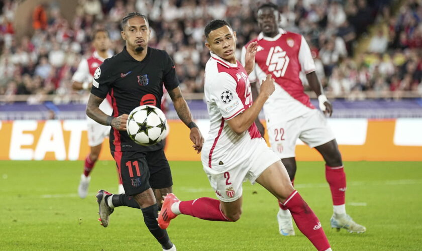 LDC. AS Monaco - FC Barcelone : les Monégasques en position favorables à 11 contre 10, le direct