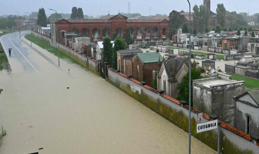 L’Émilie-Romagne à nouveau en proie aux inondations : “Le retour du cauchemar”