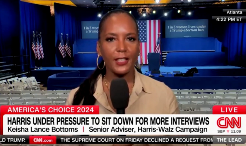 Harris adviser brushes off lack of interviews: 'She's a very busy person'