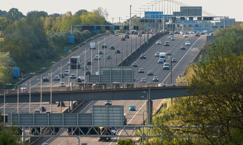 Drug driving arrest after man killed in M1 crash